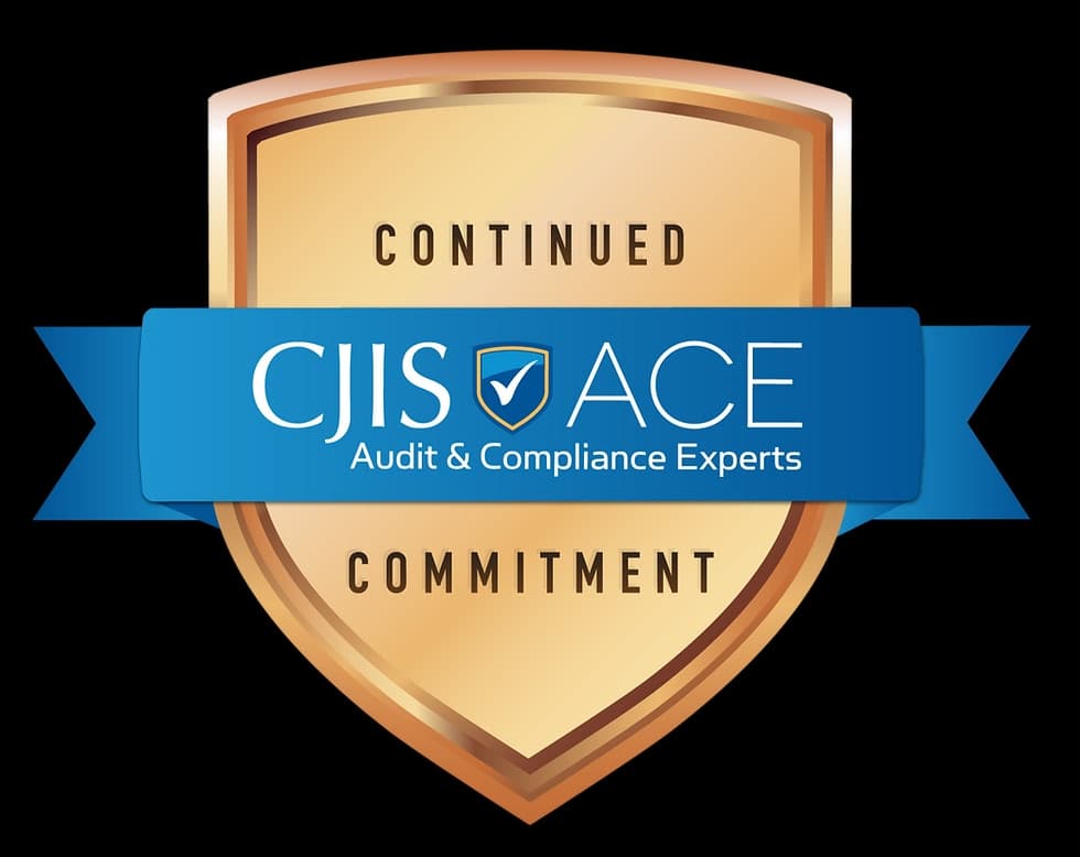 CJIS ACE audit and compliance experts badge