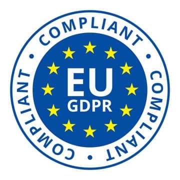 EU GDPR compliant badge